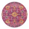 Cheapest ✔️ Rug Culture Babylon 210 Fuchsia Round Rug 🤩
