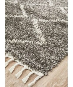 New ⭐ Rug Culture Saffron 11 Grey Rug 😉 -Deals Home Décor Store 782214490 3 720x928