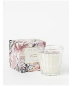 Best Sale ✨ Heritage English Rose & Gardenia Scented Candle 108g 🔔