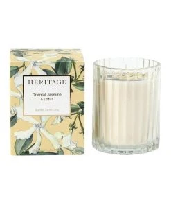 Buy ✨ Heritage Oriental Jasmine & Lotus Scented Candle 235g 👏