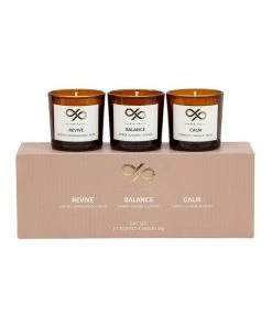 Budget ⭐ Darren Palmer Scented Candle 3Pc Set ⌛