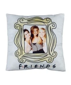 Best Sale 🔔 Friends Cushion Picture Frame Square Cushion White 🎉