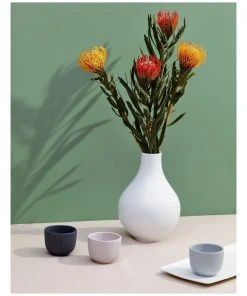 Hot Sale 🎉 Wedgwood Folia 8cm Mini Pots Grey 😀 -Deals Home Décor Store 788217940 2 720x928