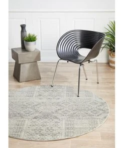 Brand new 😍 Rug Culture Mirage Zelda Silver Grey Round Rug 😍 -Deals Home Décor Store 790147900 5 720x928