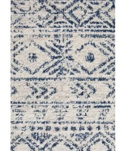 Brand new ✨ Rug Culture Oasis Ismail White Blue Rustic Round Rug 🔔 -Deals Home Décor Store 790148620 3 720x928