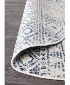 Brand new ✨ Rug Culture Oasis Ismail White Blue Rustic Round Rug 🔔 -Deals Home Décor Store 790148620 4 720x928