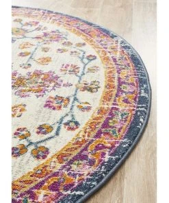 Best Pirce 🧨 Rug Culture Babylon 205 White Round Rug ❤️ -Deals Home Décor Store 790148890 3 720x928