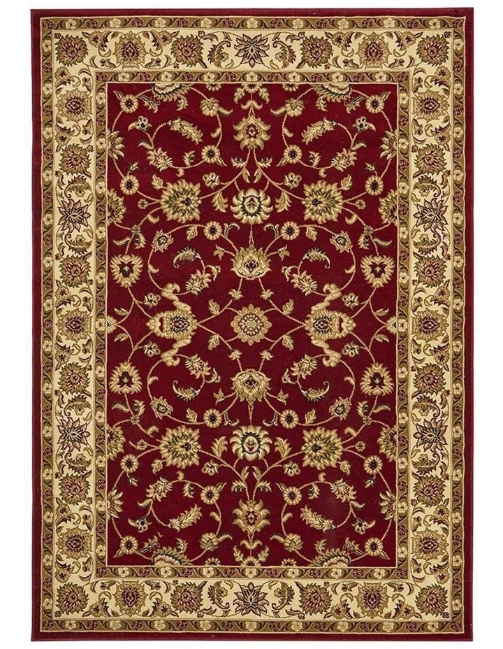 Deals π Rug Culture Sydney Collection Classic Rug Red with Ivory Border π 2 Deals π Rug Culture Sydney Collection Classic Rug Red with Ivory Border π - Image 2