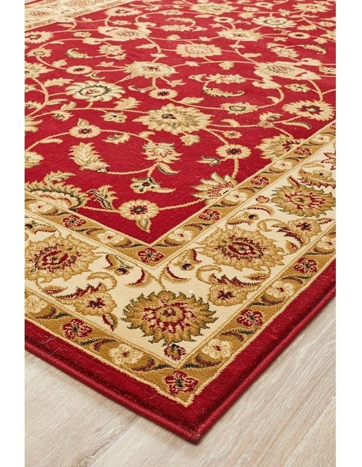 Deals π Rug Culture Sydney Collection Classic Rug Red with Ivory Border π 3 Deals π Rug Culture Sydney Collection Classic Rug Red with Ivory Border π - Image 3
