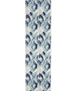 Best Pirce βοΈ Rug Culture Mirage Lesley Whimsical Blue Runner Rug π