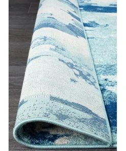 Best Pirce ✔️ Rug Culture Mirage Lesley Whimsical Blue Runner Rug 😉 -Deals Home Décor Store 790149610 4 720x928