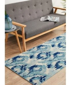 Best Pirce ✔️ Rug Culture Mirage Lesley Whimsical Blue Runner Rug 😉 -Deals Home Décor Store 790149610 6 720x928