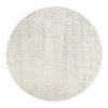 Budget ⭐ Rug Culture Evoke Diamond Grey Transitional Round Rug 🌟