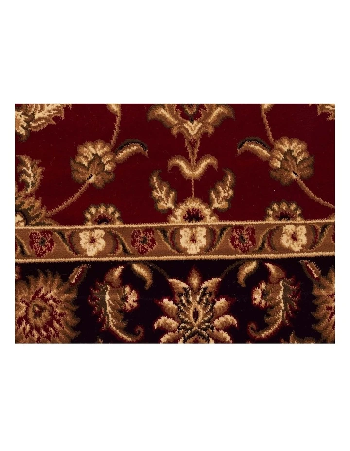 Outlet ⌛ Rug Culture Sydney Collection Classic Rug Red with Black Border ✨ 2 Outlet ⌛ Rug Culture Sydney Collection Classic Rug Red with Black Border ✨ - Image 2
