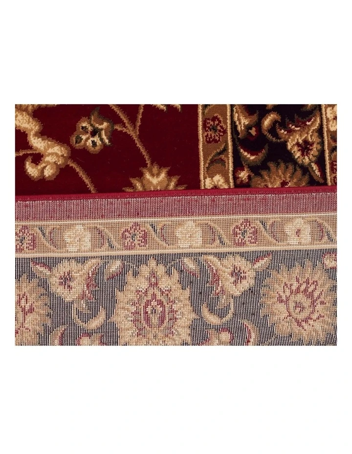 Outlet ⌛ Rug Culture Sydney Collection Classic Rug Red with Black Border ✨ 3 Outlet ⌛ Rug Culture Sydney Collection Classic Rug Red with Black Border ✨ - Image 3