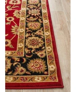 Outlet ⌛ Rug Culture Sydney Collection Classic Rug Red with Black Border ✨ 12 Outlet ⌛ Rug Culture Sydney Collection Classic Rug Red with Black Border ✨ -Deals Home Décor Store 790151050 6 720x928