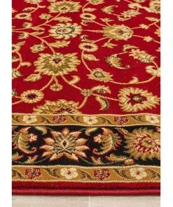 Outlet ⌛ Rug Culture Sydney Collection Classic Rug Red with Black Border ✨ 13 Outlet ⌛ Rug Culture Sydney Collection Classic Rug Red with Black Border ✨ -Deals Home Décor Store 790151050 7 720x928