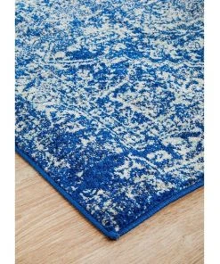 Deals ✔️ Rug Culture Evoke Contrast Navy Transitional Runner Rug 🔔 -Deals Home Décor Store 790151590 2 720x928