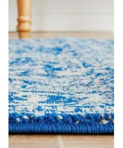 Deals ✔️ Rug Culture Evoke Contrast Navy Transitional Runner Rug 🔔 -Deals Home Décor Store 790151590 4 720x928