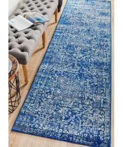 Deals ✔️ Rug Culture Evoke Contrast Navy Transitional Runner Rug 🔔 -Deals Home Décor Store 790151590 7 720x928
