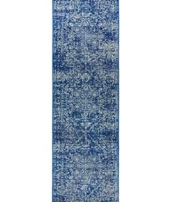 Best Sale 🔥 Rug Culture Evoke Contrast Navy Transitional Rug 🌟
