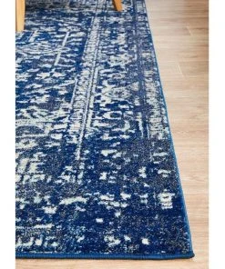 Best Sale 🔥 Rug Culture Evoke Contrast Navy Transitional Rug 🌟 -Deals Home Décor Store 790152670 7 720x928