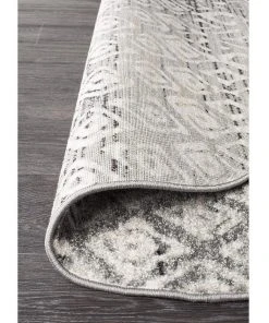 New 👍 Rug Culture Oasis Zakira Dark Grey Tribal Round Rug 🧨 -Deals Home Décor Store 790152850 4 720x928