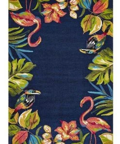 Discount β Rug Culture Copacabana Tropical Garden Stunning Indoor Outdoor Rug π