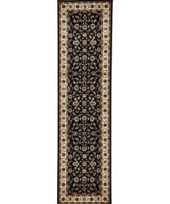 Best deal ⭐ Rug Culture Sydney Collection Classic Rug Black with Ivory Border ⭐