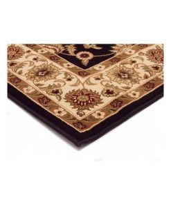 Best deal ⭐ Rug Culture Sydney Collection Classic Rug Black with Ivory Border ⭐ -Deals Home Décor Store 790155910 7 720x928