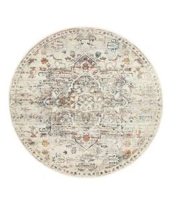 Flash Sale 👏 Rug Culture Century 911 Silver Round Rug 🎁