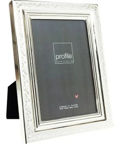 Flash Sale 👍 Profile Fiori 4x6" Photo Frame Silver ✔️