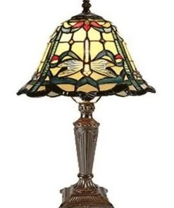 Outlet 🔔 G&G Bro Aurora Tiffany Table Lamp 🔔