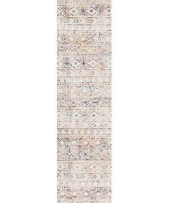 Budget 👍 Rug Culture Oasis Ismail Multi Grey Rustic Runner Rug ✔️