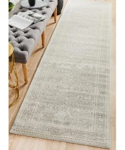 Cheapest ✔️ Rug Culture Evoke Silver Flower Transitional Runner Rug 👏 -Deals Home Décor Store 797882590 7 720x928