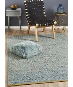 New ⭐ Rug Culture Relic Hunter Blue Grey Rug ❤️ -Deals Home Décor Store 797883220 7 720x928