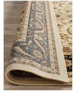Best Pirce 🛒 Rug Culture Sydney Collection Medallion Rug Ivory with Black Border 💯 -Deals Home Décor Store 797883670 7 720x928