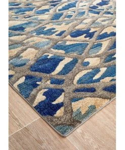 Best Sale ❤️ Rug Culture Dreamscape Ropes Modern Blue Rug ⌛ -Deals Home Décor Store 797884120 6 720x928