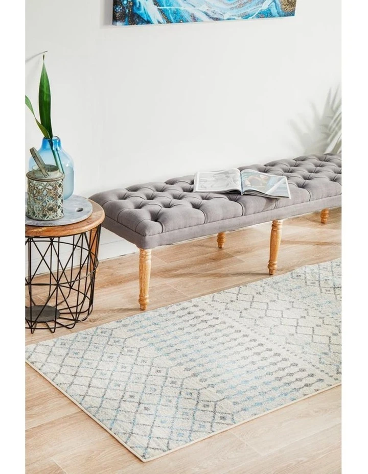 Discount ⭐ Rug Culture Evoke Slate White Transitional Rug ⭐ 2 Discount ⭐ Rug Culture Evoke Slate White Transitional Rug ⭐ - Image 2