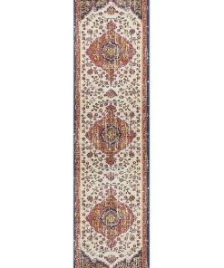 Best deal 𧨠Rug Culture Babylon 205 White Runner Rug β€οΈ