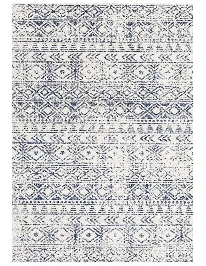 Flash Sale π Rug Culture Oasis Ismail White Blue Rustic Rug β 2 Flash Sale π Rug Culture Oasis Ismail White Blue Rustic Rug β - Image 2