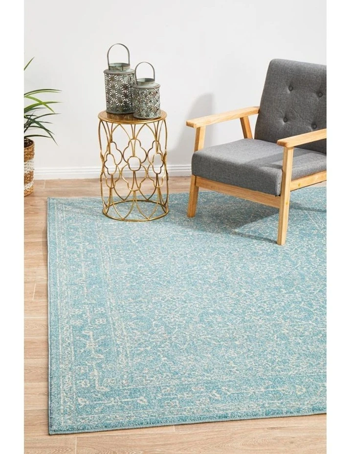 Cheapest ❤️ Rug Culture Evoke Depth Blue Transitional Rug ⌛ 6 Cheapest ❤️ Rug Culture Evoke Depth Blue Transitional Rug ⌛ - Image 6