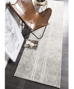 Coupon 🛒 Rug Culture Oasis Salma White And Grey Tribal Rug 🤩 -Deals Home Décor Store 797932990 7 720x928