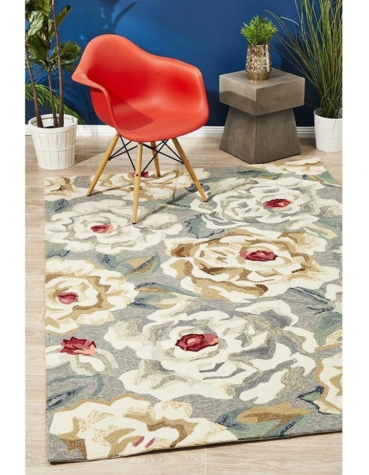 Discount β Rug Culture Copacabana Gorgeous Peony Grey Indoor Outdoor Rug π 7 Discount β Rug Culture Copacabana Gorgeous Peony Grey Indoor Outdoor Rug π - Image 7
