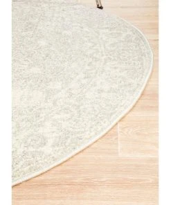 Coupon ⭐ Rug Culture Evoke Shine Silver Transitional Round Rug 🤩 -Deals Home Décor Store 797934250 3 720x928
