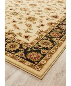 Wholesale 🔥 Rug Culture Sydney Collection Classic Rug Ivory with Black Border 🔔 -Deals Home Décor Store 797935330 5 720x928