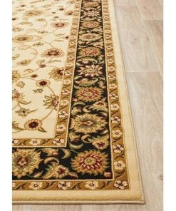 Wholesale 🔥 Rug Culture Sydney Collection Classic Rug Ivory with Black Border 🔔 -Deals Home Décor Store 797935330 6 720x928