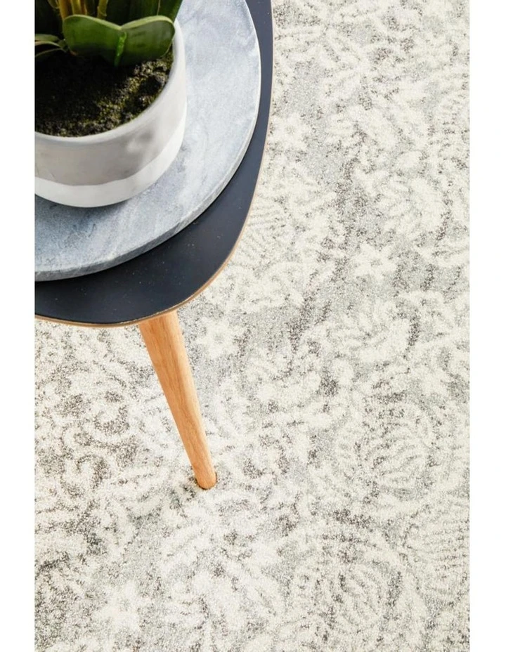 Coupon ⌛ Rug Culture Mirage Gwyneth Stunning Transitional Silver Rug ❤️ 3 Coupon ⌛ Rug Culture Mirage Gwyneth Stunning Transitional Silver Rug ❤️ - Image 3