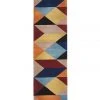 Flash Sale ❤️ Rug Culture Matrix Pure Wool 904 Sunset Runner Rug 🎁