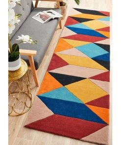 Flash Sale ❤️ Rug Culture Matrix Pure Wool 904 Sunset Runner Rug 🎁 -Deals Home Décor Store 797938030 3 720x928